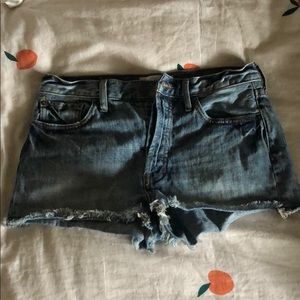 Free people denim shorts